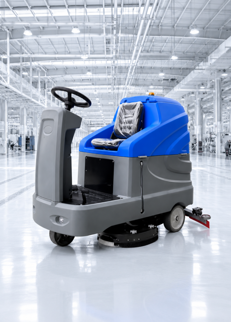 Fregadora industrial modelo 950 en almacén