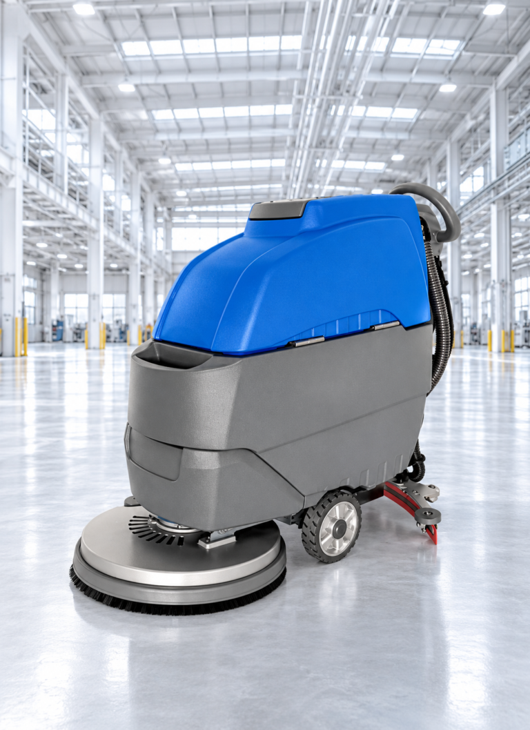 Fregadora industrial modelo VTXD-530 en almacén
